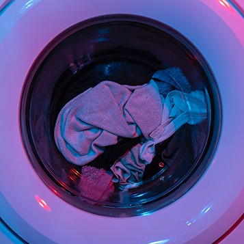 hublot de machine à laver de laverie GLF